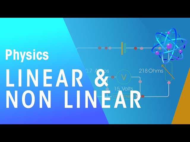 Linear and Non linear | Electricity | Physics | FuseSchool