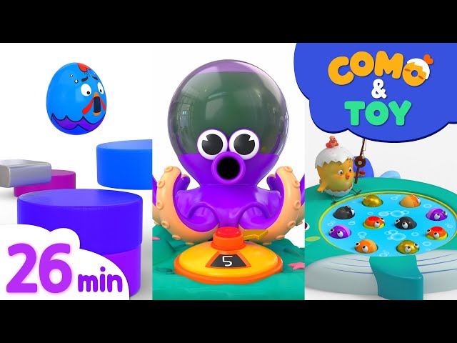 Como | Learn Numbers with Como 26min | Learn colors and words | Como Kids TV