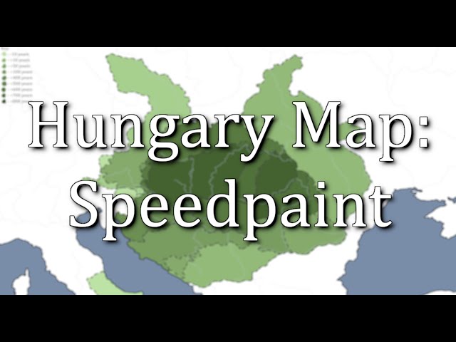 Hungary Map: Speedpaint