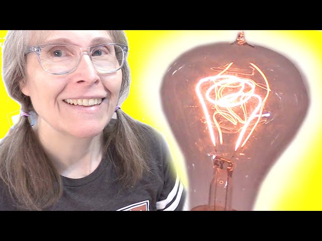 120 Year Old Shelby Light Bulb -  Still Working!!