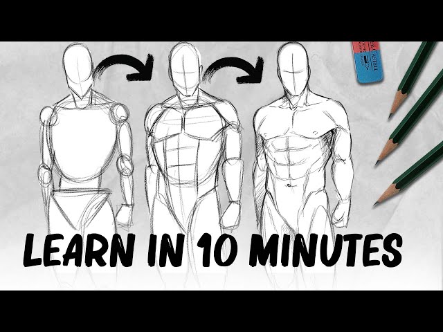 I'll teach you drawing bodies in 10 minutes. (Yes, really.) | DrawlikeaSir