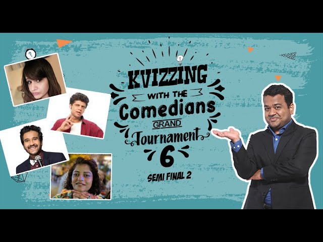 KVizzing With The Comedians 6th edition || SF2. Anuya, Rahul, Sahil & Smritika