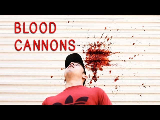 How to make and use a Blood Cannon for movie effects