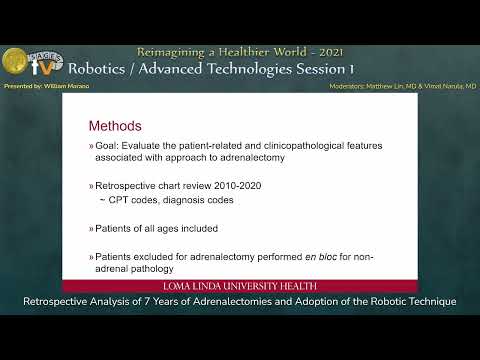 Retrospective Analysis of 7 Years of Adrenalectomies and Adoption of the Robotic Technique
