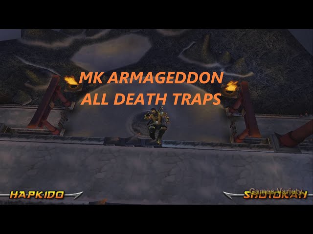 Mortal Kombat Armageddon All Death Traps | All Stage Transitions [FullHD] Gameplay