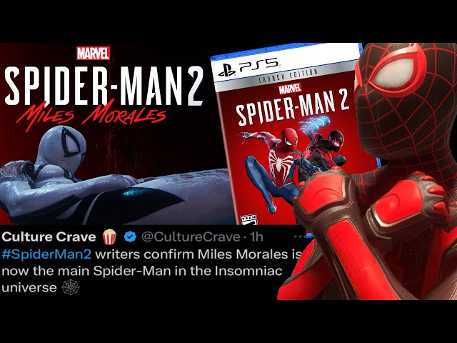Spider-Man REPLACED in Spider-Man 2 (PS5) | Insomniac Writers Say Miles Morales is "Real Spider-Man"