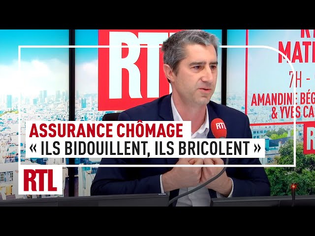 Réforme de l'Assurance Chômage : "Ils bidouillent, ils bricolent" pour François Ruffin