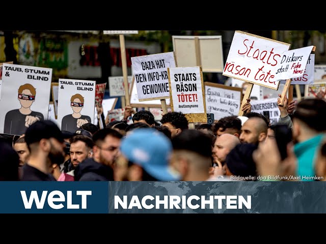 ISLAMISTEN-DEMO IN HAMBURG: “Muslim Interaktiv”-Protest darf wieder stattfinden | WELT STREAM