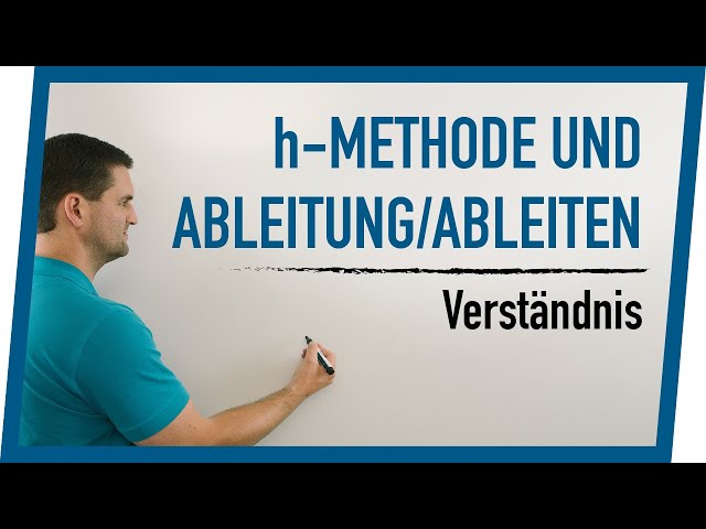 h-Methode und Ableitung/Ableiten Verständnis | Mathe by Daniel Jung
