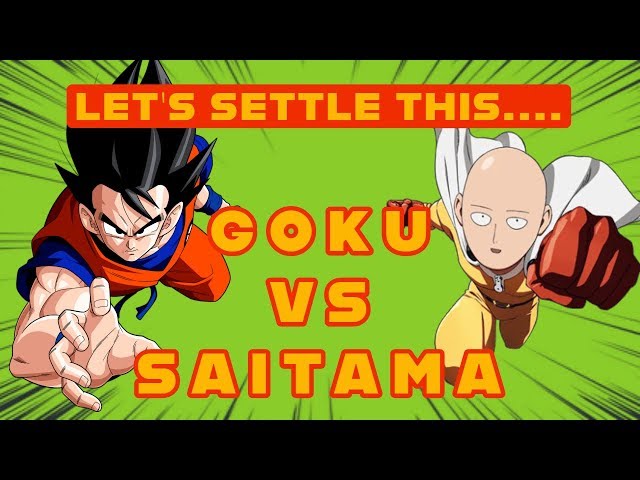 GOKU VS SAITAMA!!! LET'S SETTLE THIS... (Up To One Punch Man S2E7)