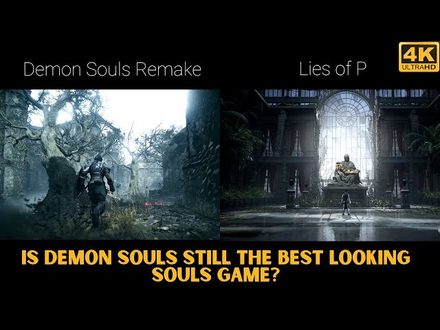 Lies of P vs Demon Souls Remake | Trailers side by side | Best looking Souls game?