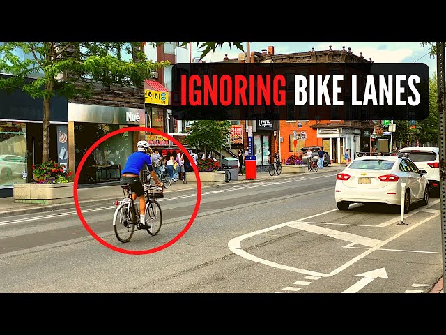 They Told Us Cyclists Don’t Actually Use Bike Lanes