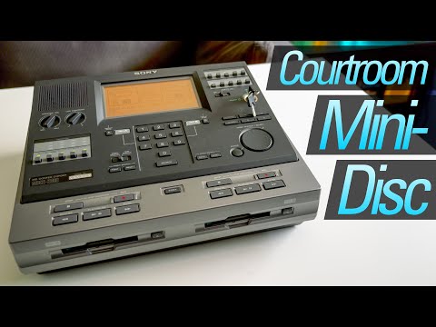 The MiniDisc deck you hoped to never see