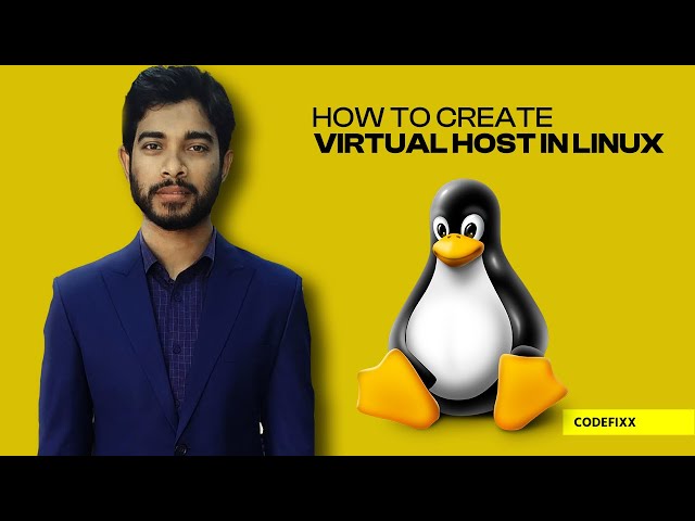 How to create virtual host in Linux using terminal | Create virtual host in apache server