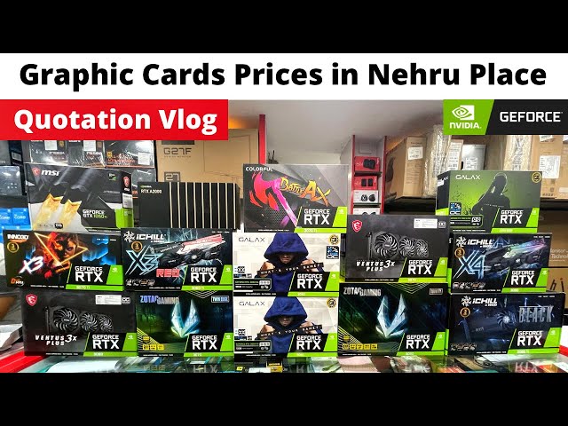 Latest Graphic's Prices In Nehru Place | 40k Pc Build Quotation Vlog