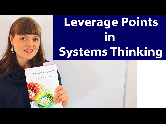 Thinking in Systems, Ch. 6: Leverage Points in Systems