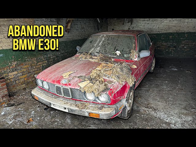 First Wash in 14 Years: ABANDONED BMW E30! | Car Detailing Restoration