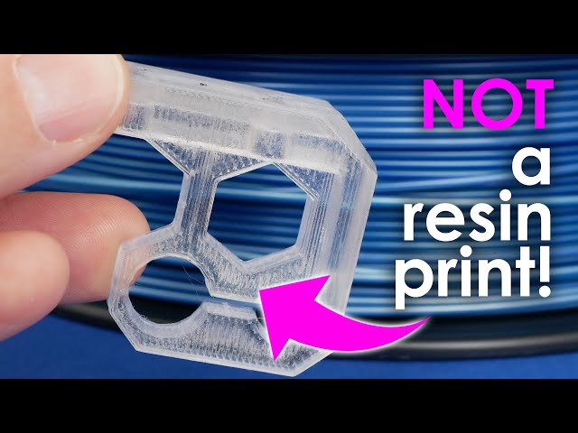 Transparent FDM 3D Prints are Clearly Stronger!