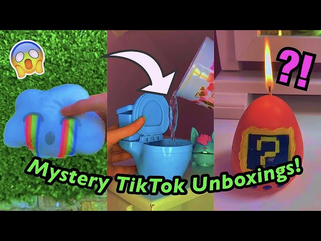 [ASMR] TOP 10 MYSTERY SURPRISE TOY UNBOXINGS!😱✨*PART 1* TikTok Compilation | Rhia Official♡