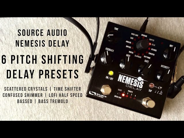 Source Audio Nemesis Delay - 6 Pitch Delay Effects