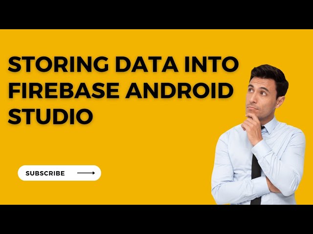Database in android studio | How to store data in android studio using firebase