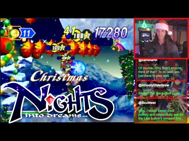 Christmas NiGHTS into Dreams & Final Fight Revenge Livestream Highlights