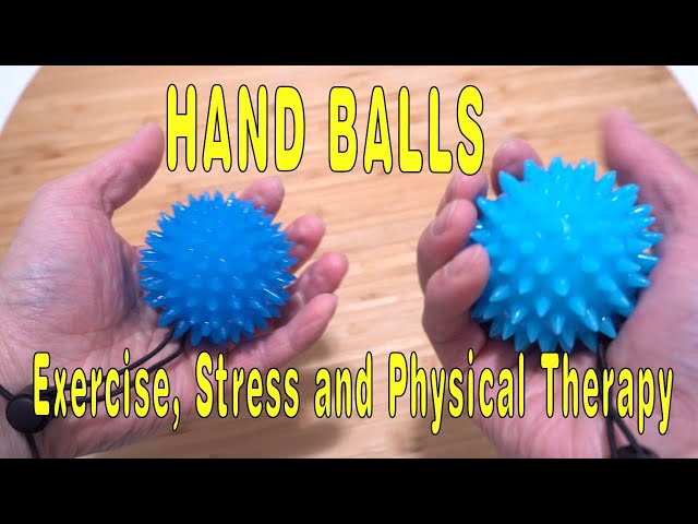 Hand Balls for Exercise and Physical Therapy By Fanwer
