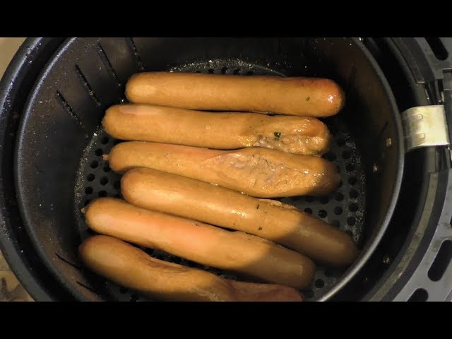 HOW TO MAKE SAUSAGES IN AN AIR FRYER   SO SIMPLE