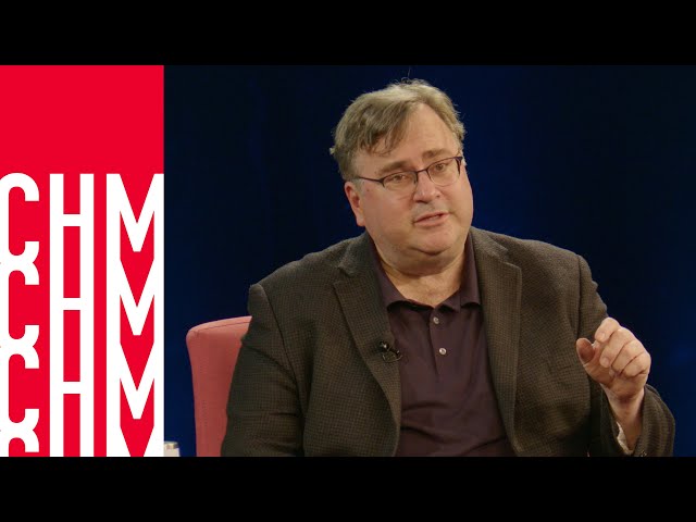 CHM Live | AI + Humanity: A Conversation with Reid Hoffman
