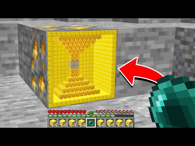 Minecraft But You Can Go Inside Any Ore!