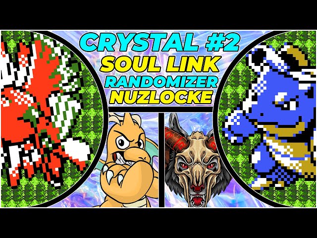 Pokemon CRYSTAL Soul Link RANDOMIZER Nuzlocke - PART 2