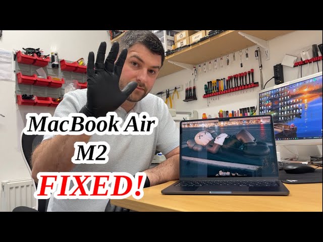 Repairing Dead MacBook Air M2 A2681 2022 No Power Repair