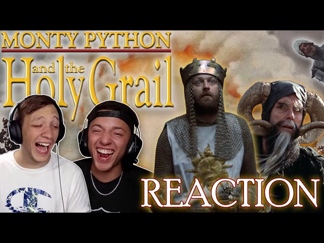 Monty Python and the Holy Grail (1975) Is *RIGHT* Up Our Alley MOVIE REACTION! FIRST TIME WATCHING!