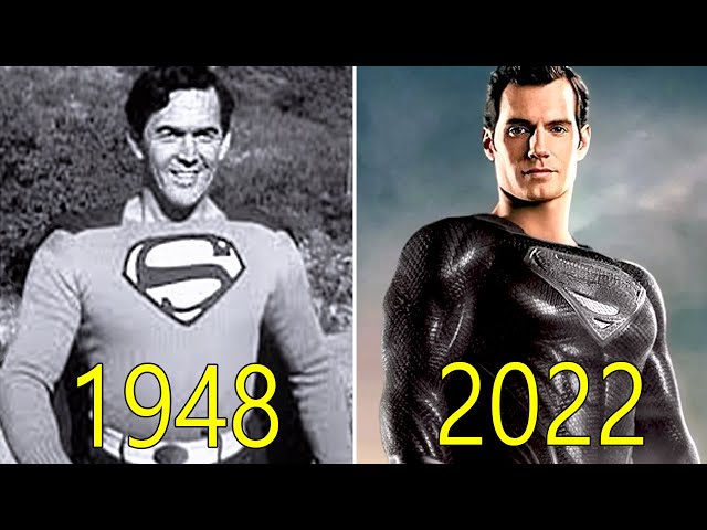 Evolution of Superman in Movies w/ Facts 1987-2022
