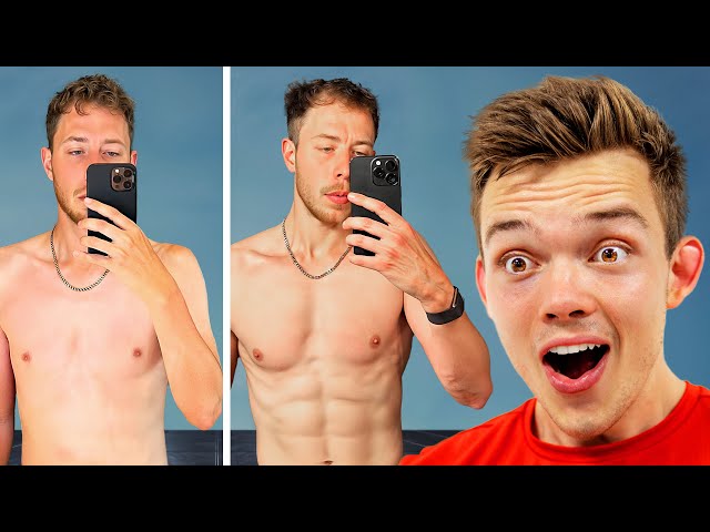 YouTuber Goes From Skinny To Shredded!