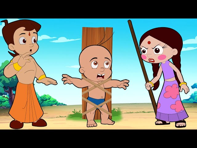 Chutki - मुसीबतों में राजू | Chhota Bheem Animated Cartoons for Kids | Hindi Kahaniya
