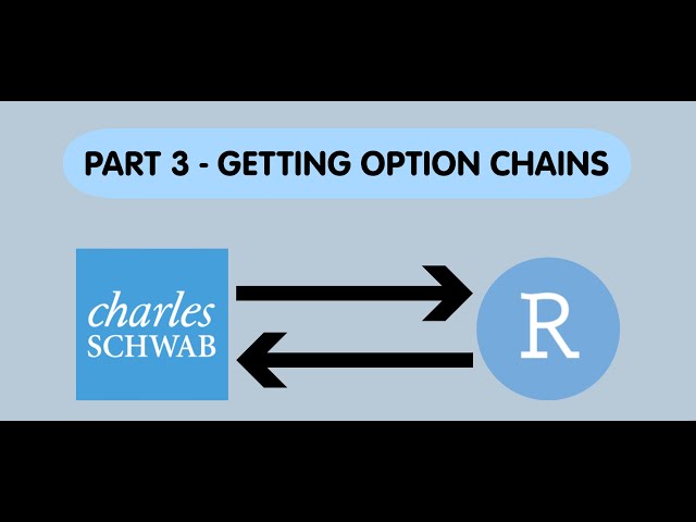 Charles Schwab (Trader) API & R - How To Get Option Chains (Single & Spreads)
