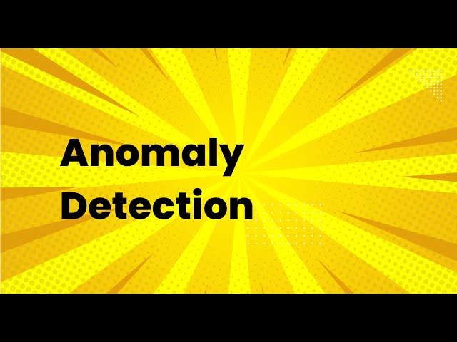 Anomaly Detection - Isolation Forest, AutoEncoders