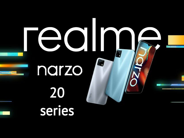 Realme Narzo 20 series launch event in 15 minutes