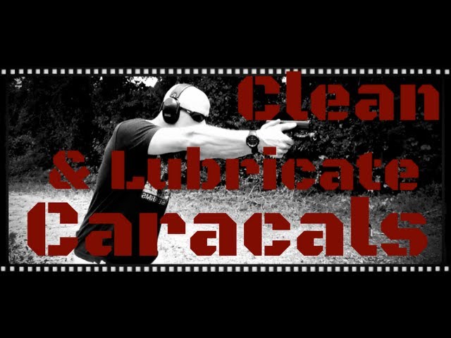 How To Clean And Lubricate A Caracal Pistol (HD)