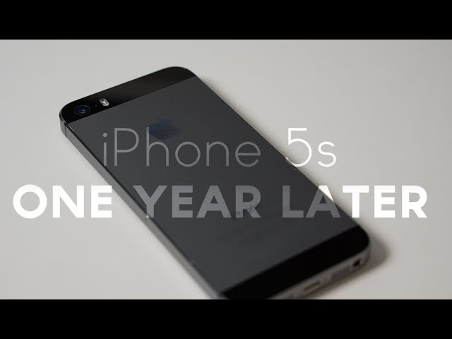 iPhone 5s - One Year Later
