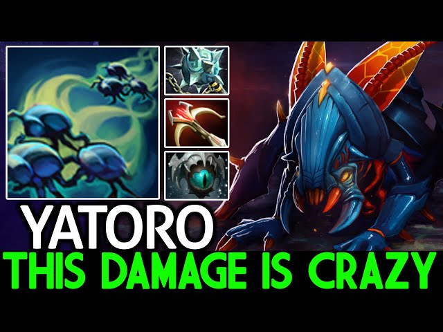 YATORO [Weaver] This Damage is Crazy with Full Physical Build Dota 2