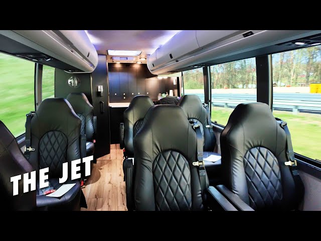 The Most Expensive First Class Bus “The Jet” - $169 From Washington DC to New York