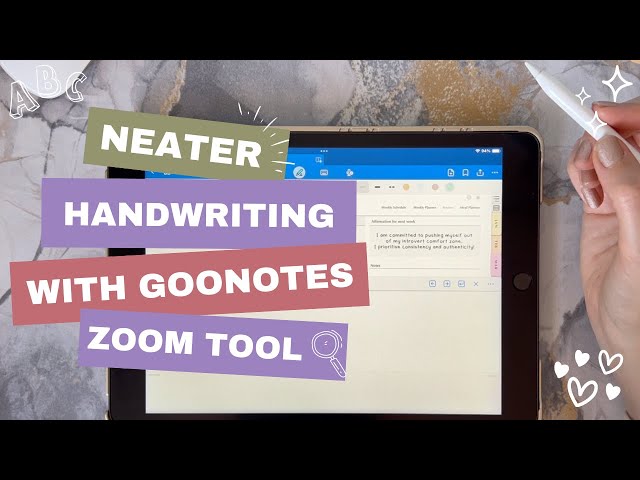 ✨Neater Handwriting in GoodNotes | Zoom Window | digital note taking | iPad notes | Study Notes🌷⭐️