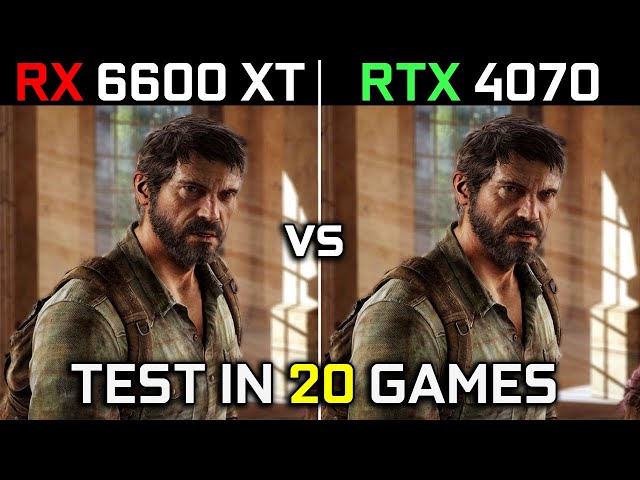 RX 6600 XT vs RTX 4070 | Test in 20 Latest Games at 1440p | Worth Upgrading? | 2023