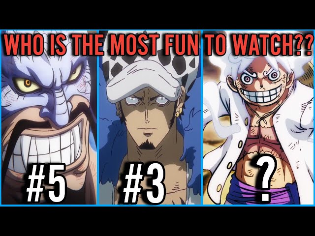 The Top 5 MOST ENTERTAINING Fighters In One Piece