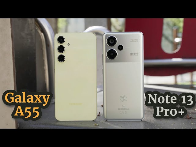 Samsung Galaxy A55 5G vs. Redmi Note 13 Pro+ 5G | Egyértelmű?