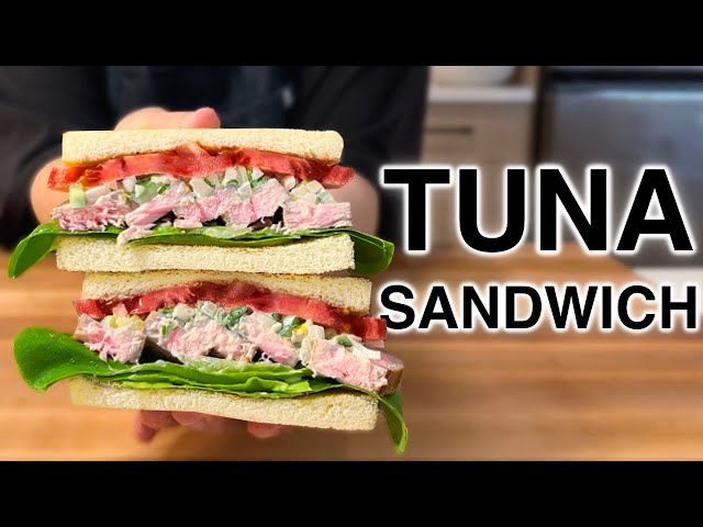 Fresh Tuna Sandwich | Quick And Delicious Sandwich Recipe