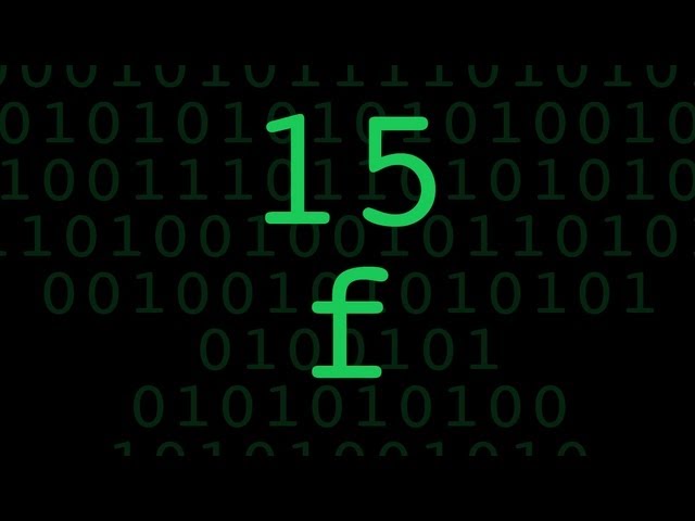 15 and Hexadecimal - Numberphile