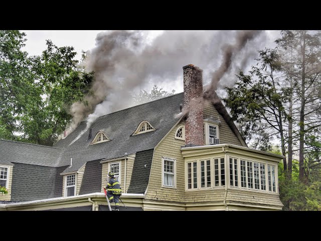 Montclair Fire Department.Working House Fire Midland Ave 7-8-21